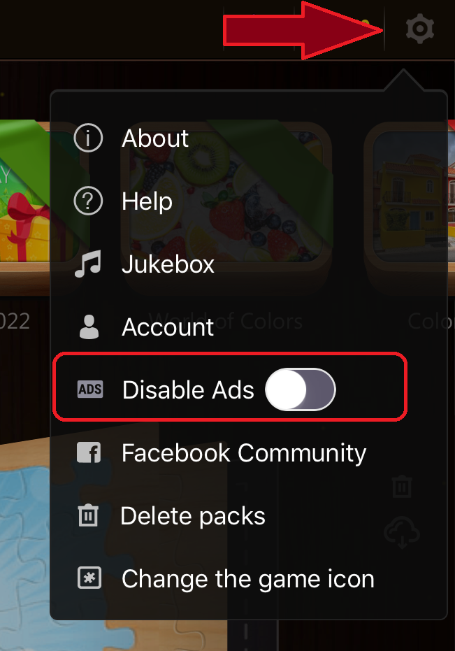 No Ads offer FAQ Magic Jigsaw Puzzles